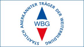 Siegel staatlich anerkannter Träger der Weiterbildung in Schleswig-Holstein